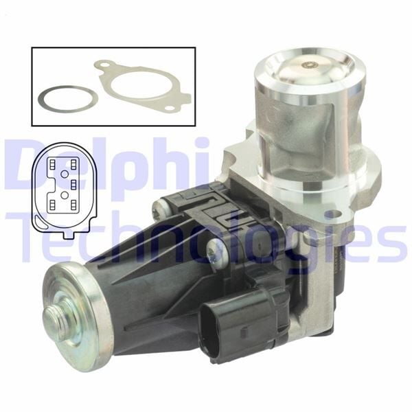 DELPHI EG10570-12B1 EGR VALFİ MİTO-500L-DOBLO-EGEA-FİORİNO-PANDA-PUNTO 11-2007> - Görsel 1