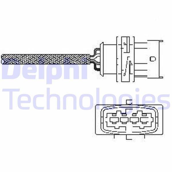 DELPHI ES10789-12B1 OKSİJEN SENSÖRÜ ÖN ASTRA G-CORSA C 1.4 16V-ASTRA G-ZAFIRA-MERIVA-VECTRA C 1.6 16V 00> - Görsel 1