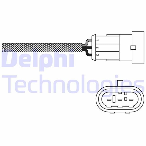 DELPHI ES10971-12B1 OKSİJEN SENSÖRÜ CLIO II-KNG 98-05 - Görsel 1