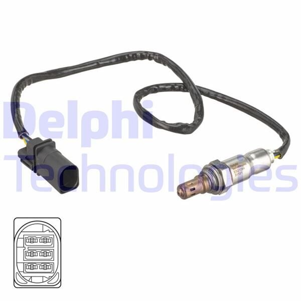 DELPHI ES21084-12B1 OKSİJEN SENSÖRÜ PUNTO EVO-LINEA-500-DOBLO-FIORINO 1.3 DMTJ-ALFA LAMBA SENSÖRÜ - Görsel 1