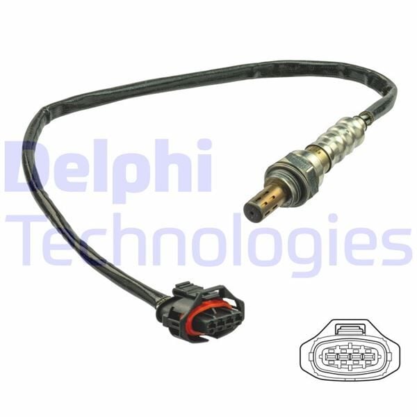 DELPHI ES21116-12B1 OKSİJEN SENSÖRÜ KONUM 1 ASTRA H-ZAFIRA B-VECTRA C 1.6 A16XER - Görsel 1