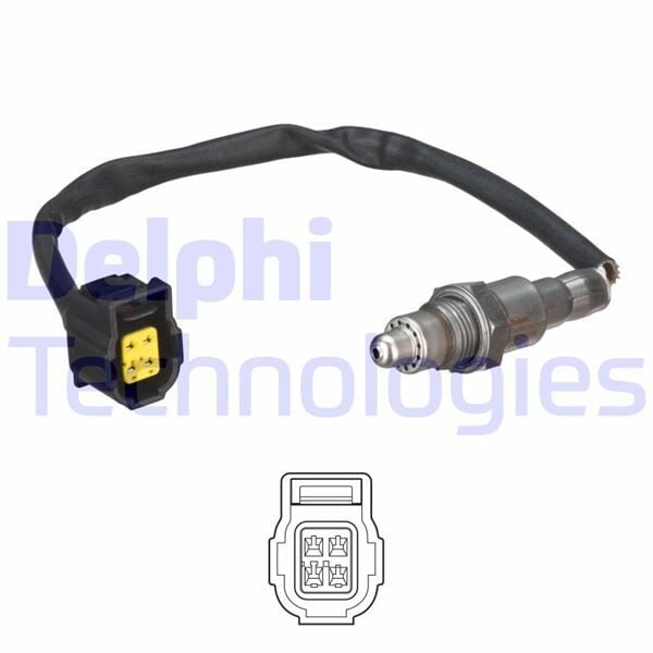 DELPHI ES21119-12B1 OKSIJEN SENSORU KAT. ONCESI MERCEDES W176 W246 C117 X117 X156 - Görsel 1