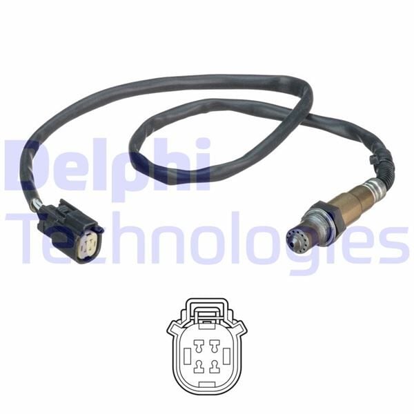 DELPHI ES21126-12B1 OKSİJEN SENSÖRÜ FORD B MAX-ECOSPORT-FİESTA-COURIER 11> 1.0 ECOBOOST ECOSPORT 14> 1.0 ECBOOST - Görsel 1