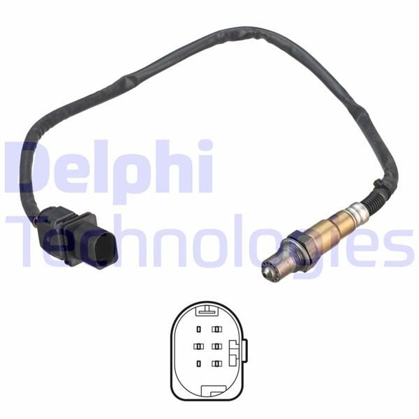 DELPHI ES21293-12B1 OKSİJEN SENSÖRÜ ARKA HYUNDAI ACCENT BLUE 1.6L D4FB CRDİ 10-17 / İ30 1.6L D4FB 15-> / ELANTRA 1.6L D4FB 11-> / KIA CEED 15-18 / RIO 1.4L D4FC 17-> - Görsel 1