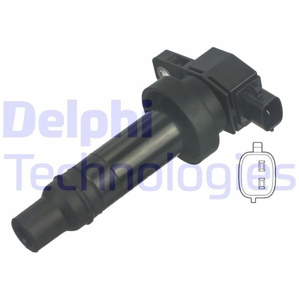 DELPHI GN10590-12B1 ATEŞLEME BOBİNİ HYUNDAI ACCENT BLUE 1.4L 1.6L 10-> / i30 1.4L G4LC KAPPA BLUE 12-> jant kapaklı mod eller için / ELANTRA 1.6L GDİ G4FG 11-> / İX20 1.4L G4FA 11-> / KIA RIO 1.4L 1.6L 11-> / CEED 1.6L - Görsel 1