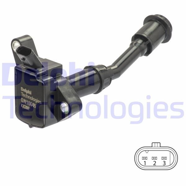 DELPHI GN10645-12B1 ATESLEME BOBINI FORD C MAX II-FOCUS III-MONDEO V KUGA II 1.5 ECOBOOST - Görsel 1