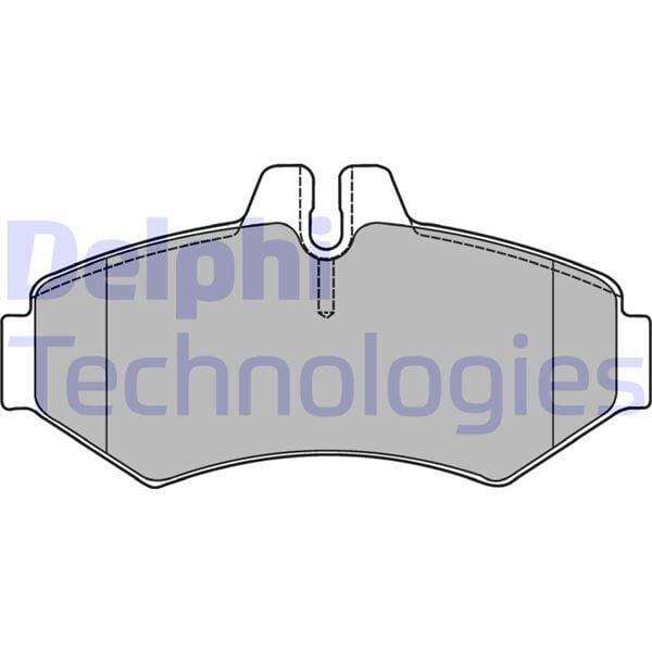 DELPHI LP1437 FREN BALATASI ARKA MERCEDES W463 B901>B904 . VW LT 28-35-46 - Görsel 1