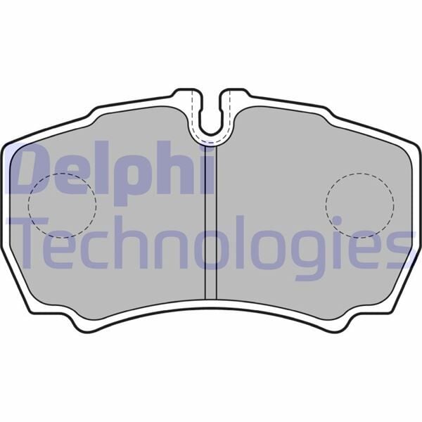 DELPHI LP1826 ARKA BALATA DAILY 02-11 TRANSİT 3.2 TDCI 11-14 2.4TDCI 06-14 DAILY 02-11 - Görsel 1
