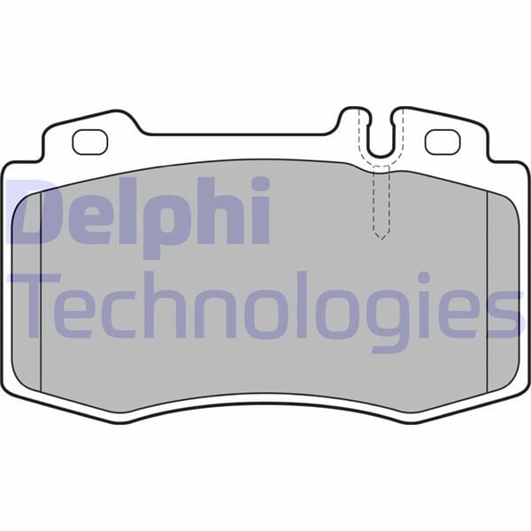 DELPHI LP1828 FREN BALATASI ON MERCEDES AMG W203 S203 C209 C219 W211 W220 - Görsel 1