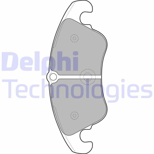 DELPHI LP2077 ÖN BALATA FİŞLİ AUDI A4-A5-A6-A7-Q5 2008 > - Görsel 1