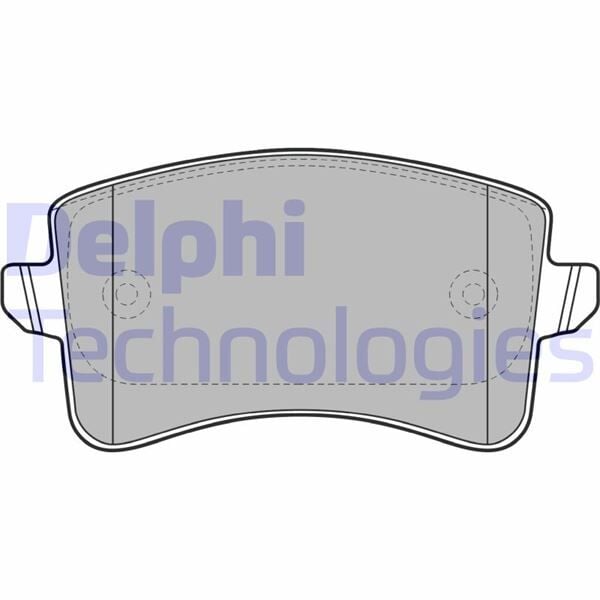 DELPHI LP2106 ARKA BALATA A4-A5-Q5 09 > - Görsel 1