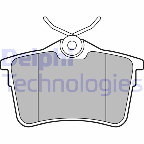 DELPHI LP2147 ARKA FREN BALATASI P307 00>09 P308 07>14 PARTNER 08> PARTNER TEPEE 08> BERLINGO 08> C4 04>16 XSARA PICASSO 99>11 DS4 15>18 - Görsel 1