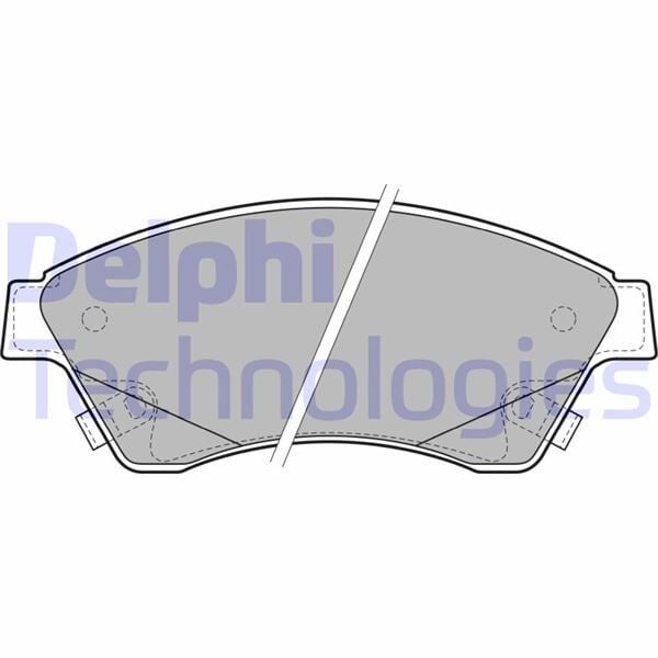 DELPHI LP2171 ÖN BALATA 15 INC ASTRA J 1.3 CDTI-1.4-1.4 TURBO-1.6 1.7 CDTİ 2.0CDTİ 10>AVEO 11>CRUZE 11> - Görsel 1