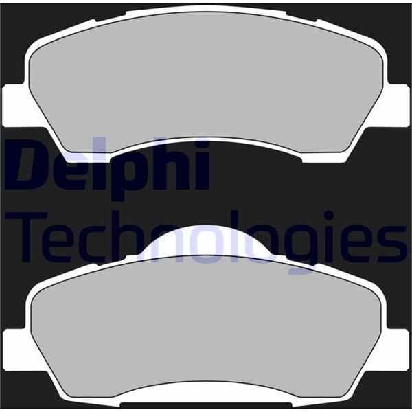 DELPHI LP2485 ÖN FREN BALATASI PEUGEOT P301 12> P308 13> CITROEN C-ELYSEE 12> C4 14> 266mm - Görsel 1