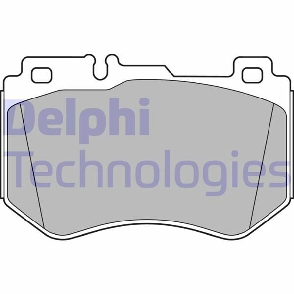 DELPHI LP3137 FREN BALATASI ON MERCEDES C-CLASS W205 S205 C205 A205 - Görsel 1