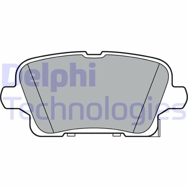 DELPHI LP3373 ARKA FREN BALATASI OPEL INSIGNIA B 17>16 17 İNÇ - Görsel 1