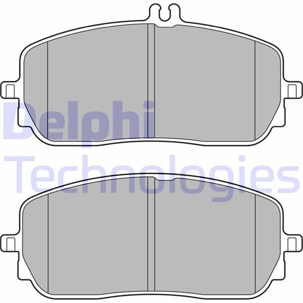 DELPHI LP3437 FREN BALATASI ON MERCEDES W177 V177 W247 C118 X118 H247 X247 V167 SPOR TIP - Görsel 1