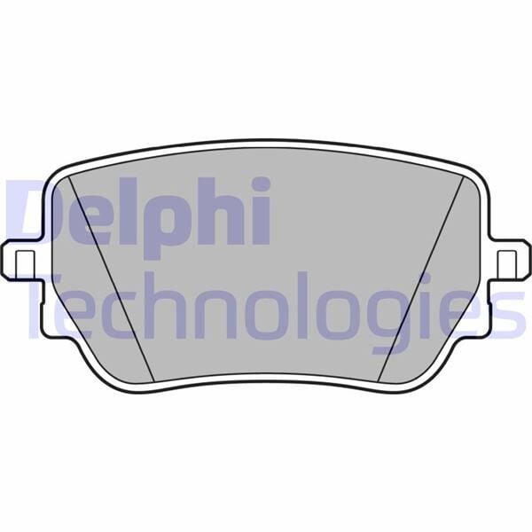 DELPHI LP3439 FREN BALATASI ARKA MERCEDES W177 V177 W247 C118 X118 H247 X247 - Görsel 1