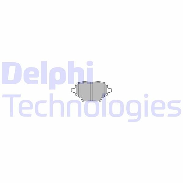 DELPHI LP3580 ARKA FREN BALATASI OPEL COMBO E PEUGEOT PARTNER-RIFTER CITROEN BERLINGO TOYOTA PROACE CITY 18> FIAT DOBLO 23> - Görsel 1