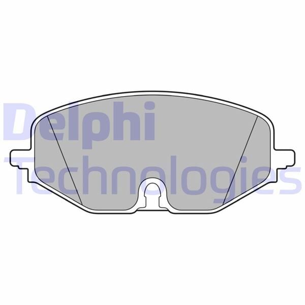 DELPHI LP3663 FREN BALATASI ÖN SEAT-SKODA-VW 07/2019> - Görsel 1