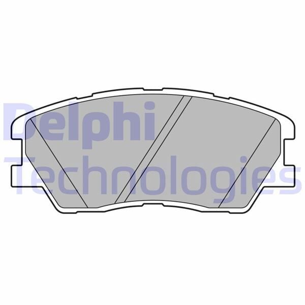 DELPHI LP3673 ÖN FREN BALATASI SOUL 01-2019> - Görsel 1