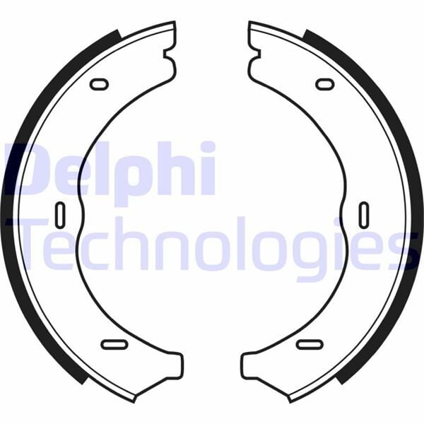 DELPHI LS1967 FREN BALATASI ARKA PARK FRENI MERCEDES VITO W639 W447 - Görsel 1