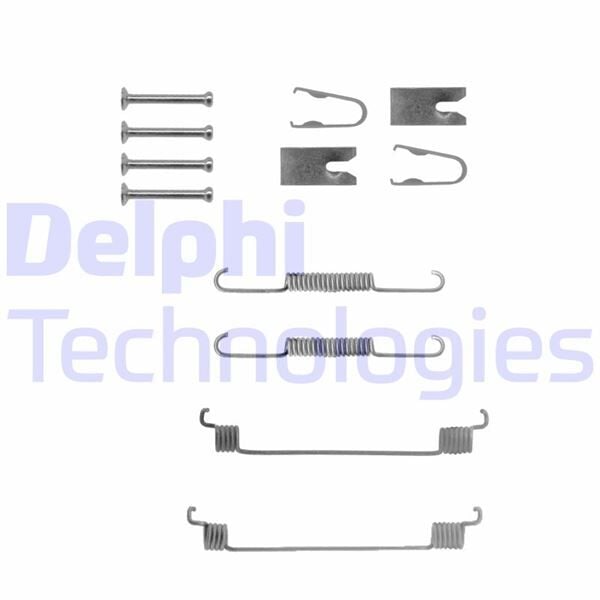 DELPHI LY1287 FREN PABUÇ MONTAJ TAKIMI ARKA FIAT BRAVA-BRAVA-MAREA 96> - Görsel 1