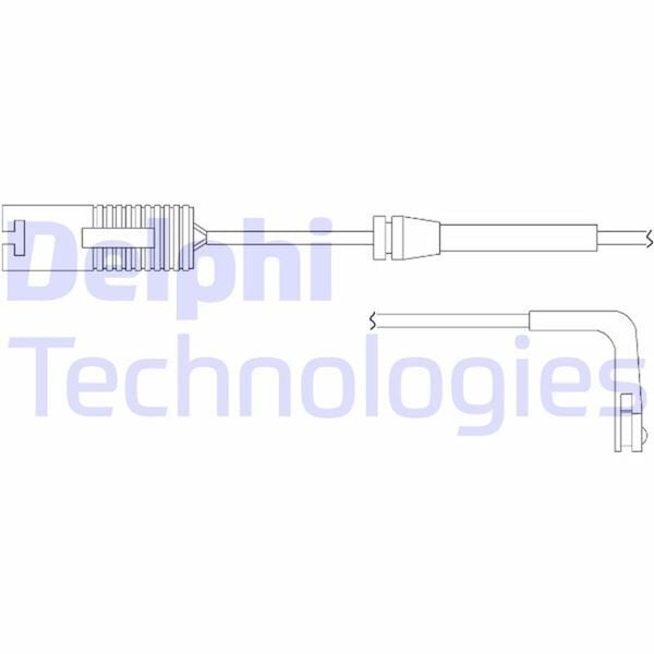 DELPHI LZ0137 BALATA FISI ARKA BMW E39 E52 - Görsel 1
