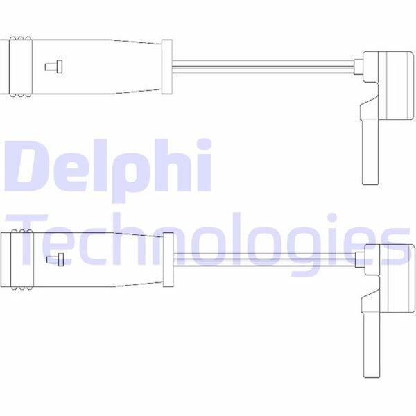 DELPHI LZ0153 BALATA FISI MERCEDES W169 W245 CL203 W203 W204 W220 W211 W212 W166 X204 CIFT - Görsel 1
