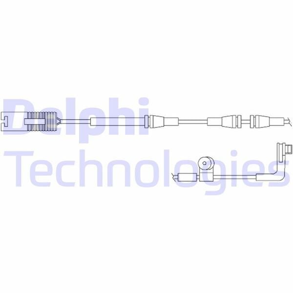 DELPHI LZ0172 BALATA FISI ARKA BMW E65 E66 - Görsel 1
