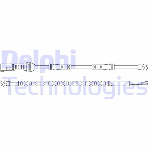 DELPHI LZ0211 BALATA FISI ON BMW F07 F10 F11 F18 F06 F12 F13 F01 F02 F04 - Görsel 1