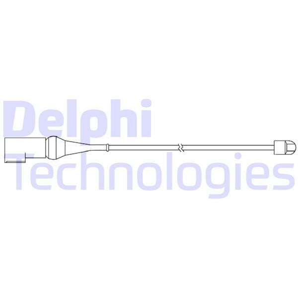 DELPHI LZ0278 FREN BALATA FİŞİ ARKA TRANSIT V-363 14> 310 mm - Görsel 1
