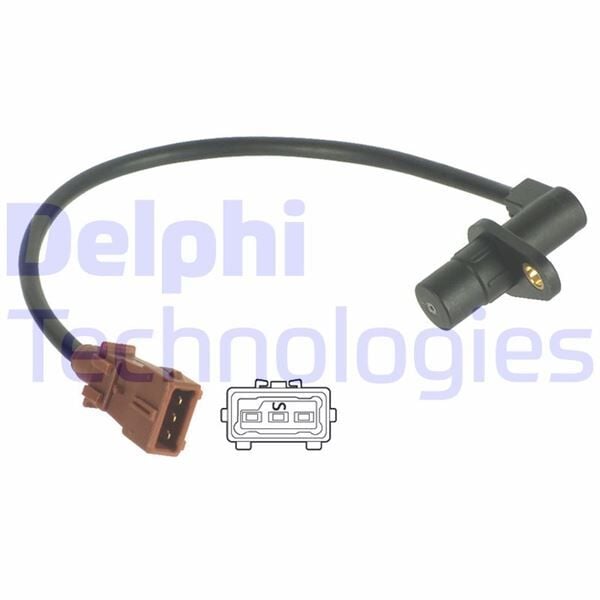 DELPHI SS10736-12B1 KRANK MİL DEVİR SENSÖRÜ P205-P206-P306-P405-P406-BOXER-PARTNER-BERLINGO-JUMPER-JUMPY-XANTIA-XSARA 1. 9 DW8 1.8 XU7 2.0 XU10 1.6 XU5 - Görsel 1