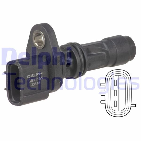 DELPHI SS11155 KAM MİLİ SENSÖRÜ - NISSAN CABSTAR. KİNG CAB. MURANO. NAVARA. NP300. PATHFİNDER. PRİMERA. X-TRAİL 01/ - Görsel 1