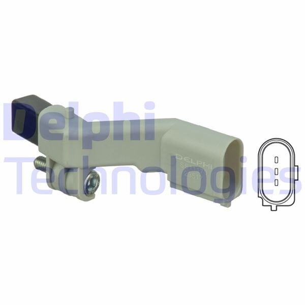 DELPHI SS11170 KRANK MİLİ SENSÖRÜ - AUDI A1. A3. A4. A5. A6. Q3. Q5. TT. SEAT ALHAMBRA. ALTEA. ALTEA XL. CORDOBA. E - Görsel 1