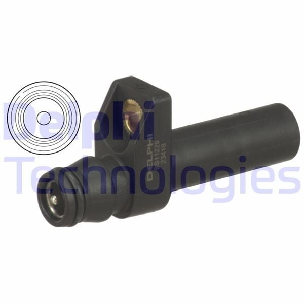 DELPHI SS11229 KRANK MILI KONUM SENSORU MERCEDES M104 M111 M119 M166 OM602>OM606 OM611 W168 W202 W210 W140 W638 B90 1>B904 - Görsel 1