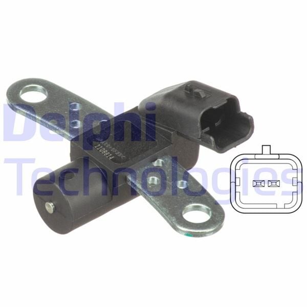 DELPHI SS11265 KRANK MİL SENSÖRÜ RENAULT CLIO II-III MEGANE I-II THALIA I 02> LAGUNA II 01>05 KANGOO 01> MODUS 05> DACIA LOGAN 05> NISSAN MICRA III K12 03>10 1.5dCi 1.9dCi - Görsel 1