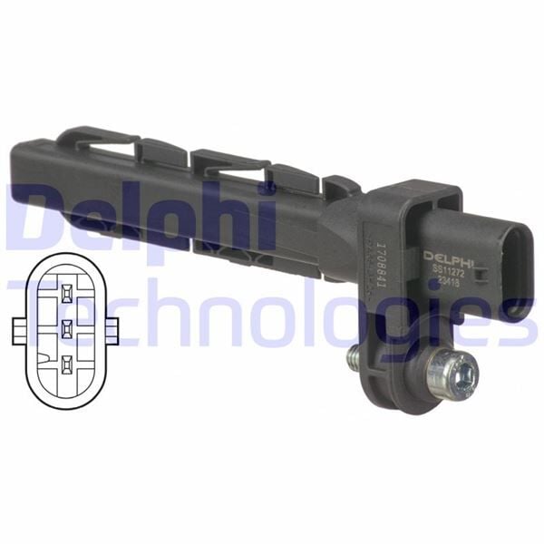 DELPHI SS11272 KRANK SENSORU BMW F10 E60 E90 F20 F30 E84 E83 F15 F25 MINI R55 R56 R60 R61 TOYOTA AURIS AVENSIS VERSO - Görsel 1