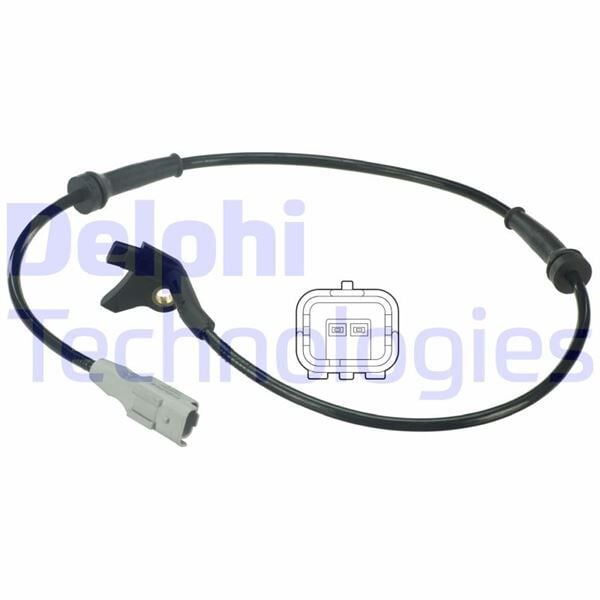 DELPHI SS20397 ABS DEVİR SENSÖRÜ ÖN PEUGEOT PARTNER 08> CITROEN BERLINGO 08> C4 PICASSO 09>13 - Görsel 1