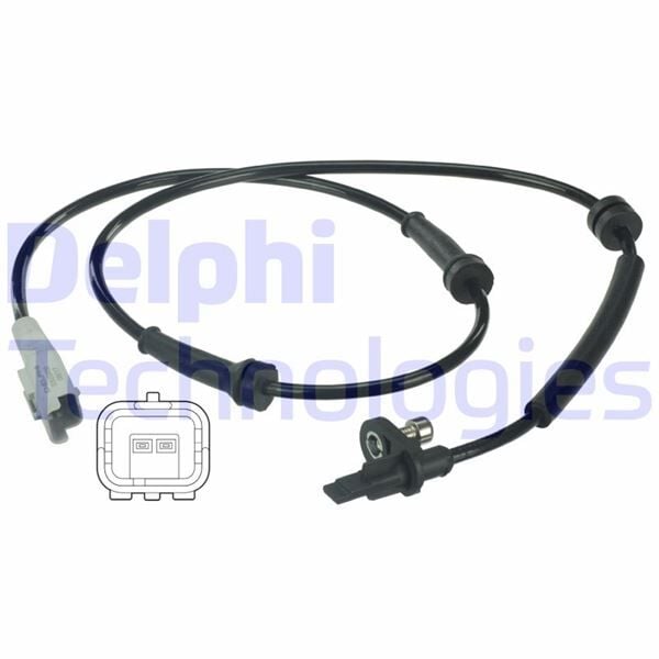 DELPHI SS20402 ABS DEVİR SENSÖRÜ ARKA PEUGEOT PARTNER 08> P5008 09>17 CITROEN BERLINGO 08> C4 PICASSO 06>13 - Görsel 1
