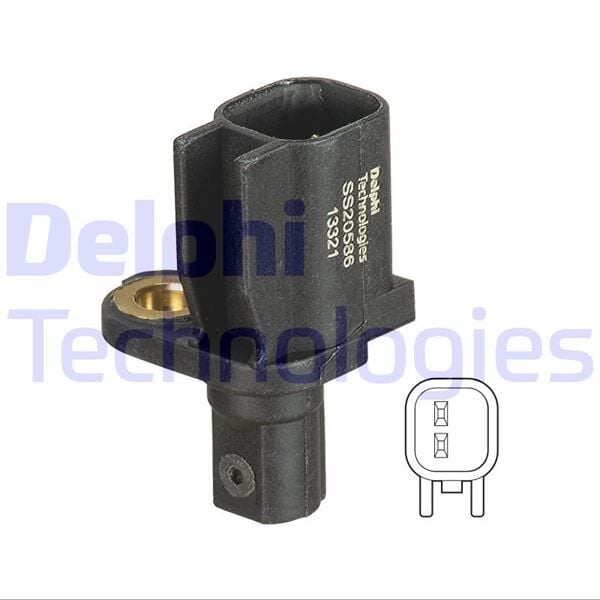 DELPHI SS20586 ABS HIZ SENSÖRÜ ARKA FORD C-MAX FOCUS GRAND C-MAX GRAND TOURNEO CONNECT KUGA TOURNEO TRANSİT-VOLVO S 40 V5 04 > - Görsel 1