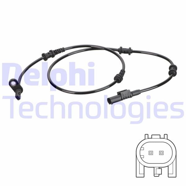 DELPHI SS20759 ABS SENSORU ON MERCEDES W176 W246 C117 X117 X156 - Görsel 1