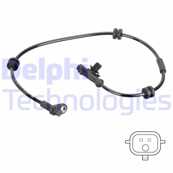DELPHI SS20766 ABS SENSÖRÜ ARKA FORD FIESTA-B-MAX-COURIER 13> SAĞ-SOL - Görsel 1