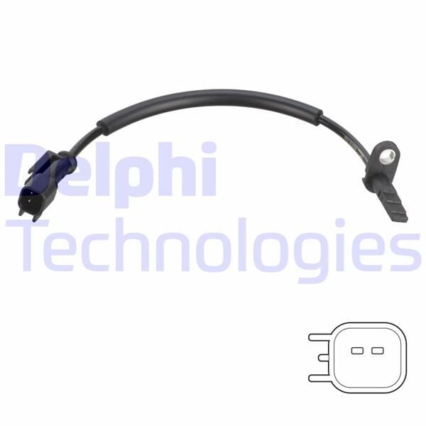 DELPHI SS20779 ÖN ABS KABLOSU CUSTOM 12> TRANSIT V-363 14> TEK TEKER - Görsel 1