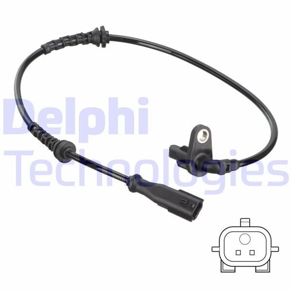DELPHI SS20812 ABS SENSÖRÜ DUSTER-ARKANA-DUSTER-KAPTUR 04-2010> - Görsel 1