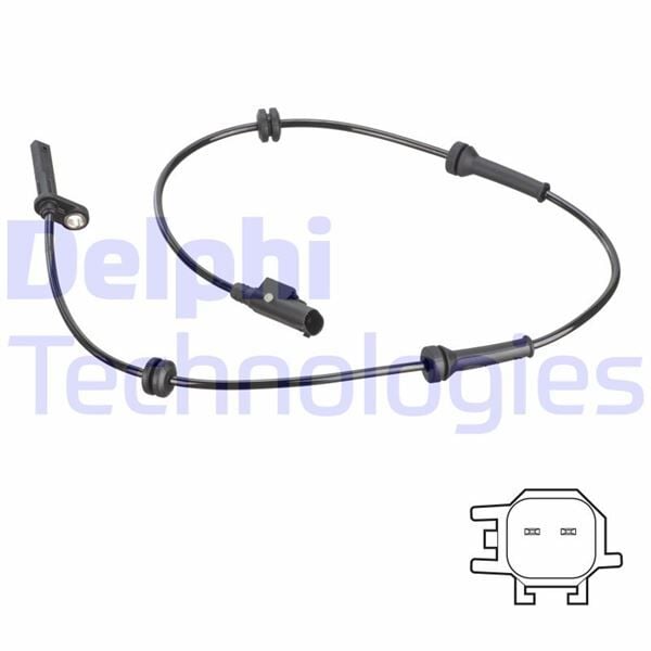 DELPHI SS20816 ABS SENSÖRÜ FİORİNO-LİNEA-QUBO 10-2006> - Görsel 1