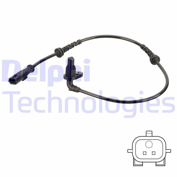 DELPHI SS20818 ABS SENSÖRÜ SOL ARKA DACIA DUSTER 10> - Görsel 1