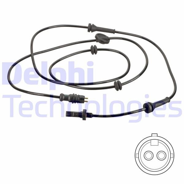 DELPHI SS20827 ABS SENSÖRÜ DOBLO CARGO 03-2001> - Görsel 1