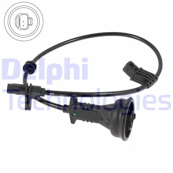 DELPHI SS21154-12B1 ABS SENSORU ARKA MERCEDES W169 W245 - Görsel 1
