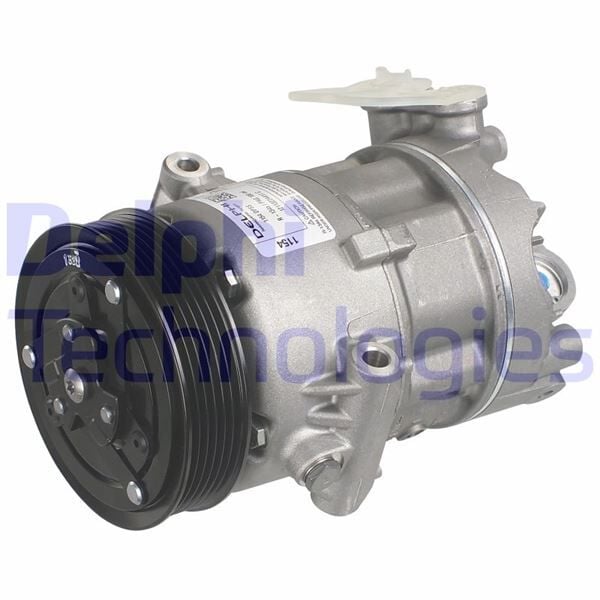 DELPHI TSP0155992 KLİMA KOMPRESÖRÜ FIAT EGEA 15> 500L 12> 1.3D MTJ 1.6 12V 6 KANAL 110 MM - Görsel 1